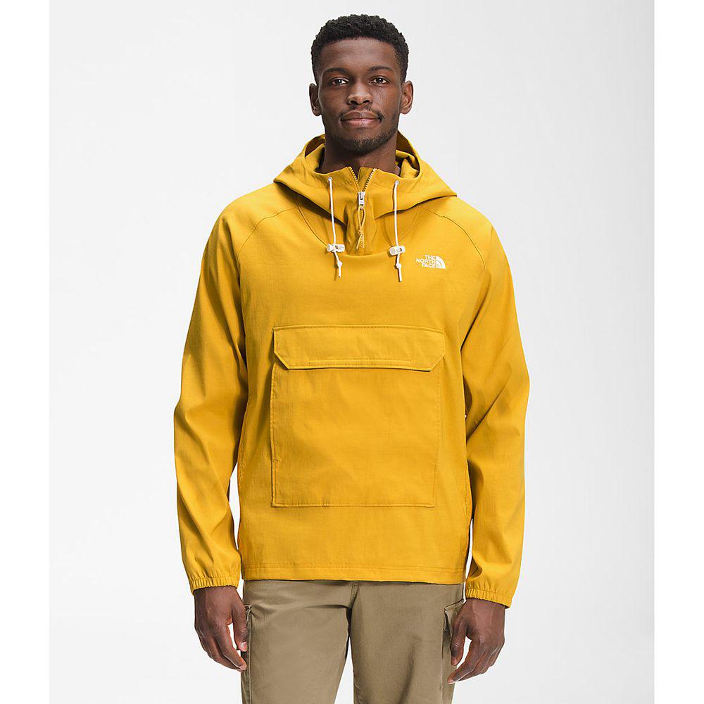 The North Face Class V Ανδρικα Pullover - Κίτρινα (UKZH31684)